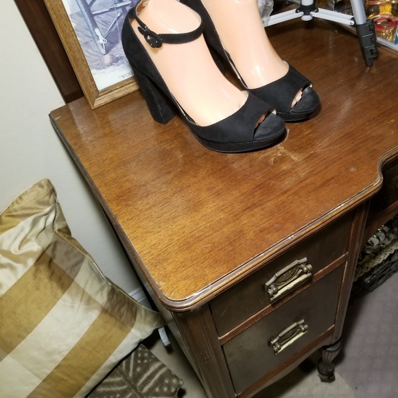 High heels in Black Suede - Picture 5 of 8